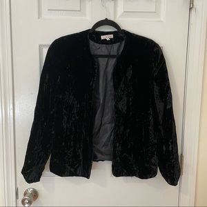 Talbots Vintage Velvet Blazer